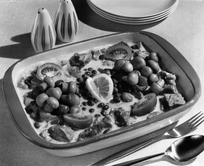 Framed Print : VEAL FRICASSEE Framed Print : VEAL FRICASSEE