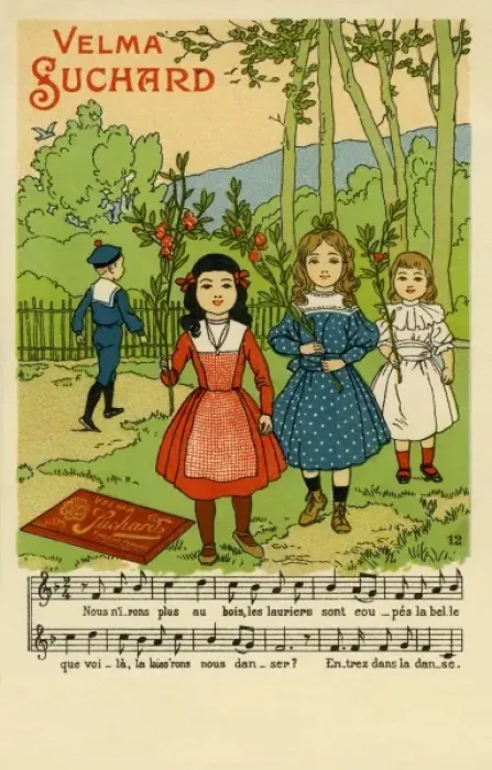 Framed Print : Velma Suchard advertisement Framed Print : Velma Suchard advertisement