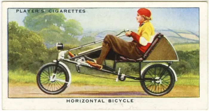 Framed Print : Velocar Horizontal Bike Framed Print : Velocar Horizontal Bike