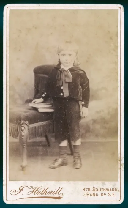 Framed Print : Velvet Suit C. 1880 Framed Print : Velvet Suit C. 1880