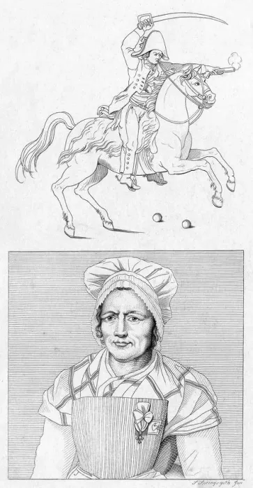 Framed Print : Vendee : Heroic Woman Framed Print : Vendee : Heroic Woman