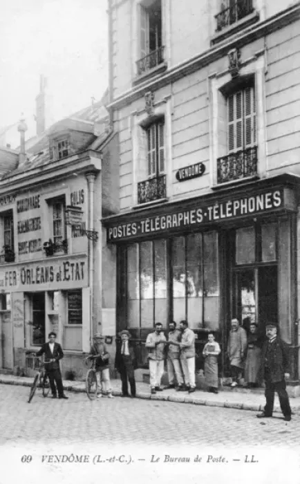 Framed Print : Vendome, France - Post Office Framed Print : Vendome, France - Post Office