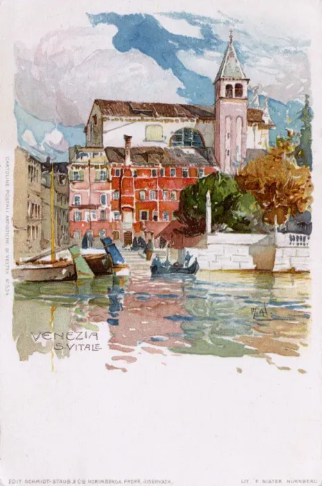 Framed Print : Venezia - S. Vitale, Italy - Veneto Region