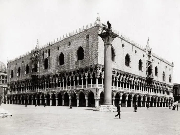 Framed Print : Venezia, Venice, Italy - the Doges Palace Framed Print : Venezia, Venice, Italy - the Doges Palace