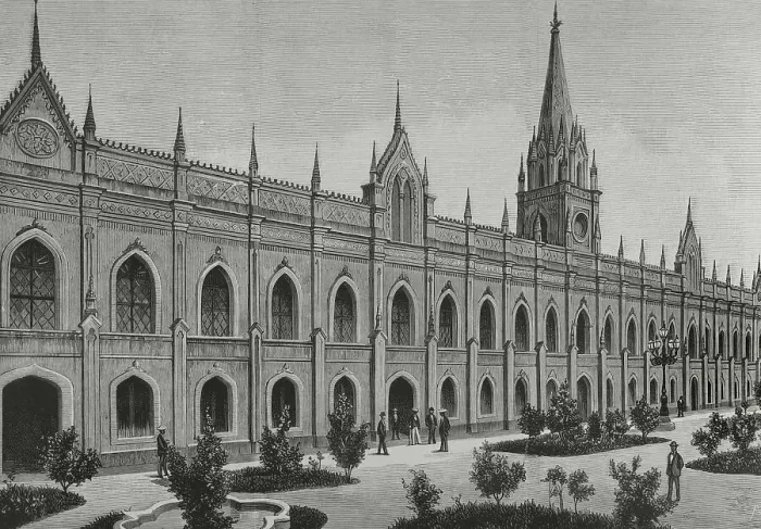 Framed Print : Venezuela, Caracas. Palace of the Academies Framed Print : Venezuela, Caracas. Palace of the Academies
