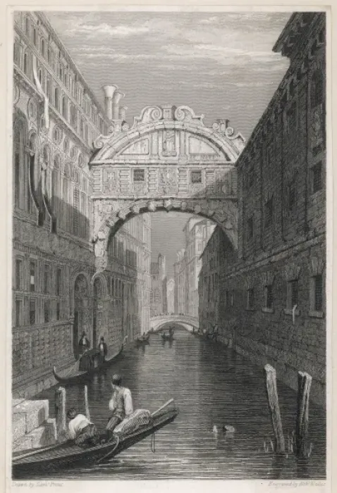 Framed Print : Venice / Bridge of Sighs Framed Print : Venice / Bridge of Sighs