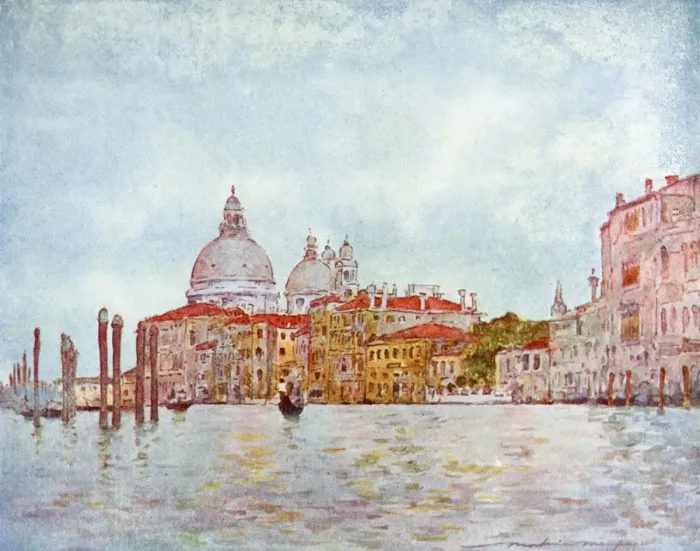 Framed Print : Venice / Grand Canal 1916 Framed Print : Venice / Grand Canal 1916