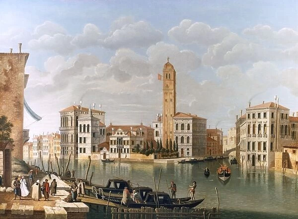 Venice, the Grand Canal, by William James