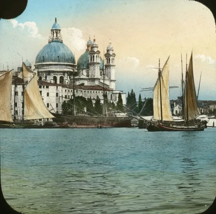 Framed Print : Venice, Italy - The Church of Santa Maria della Salute