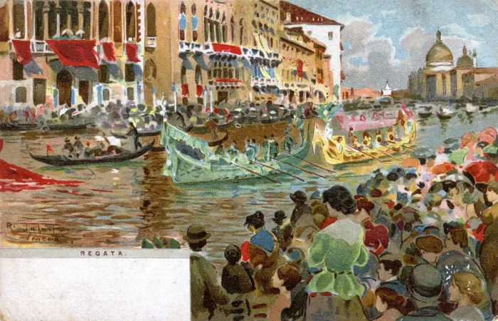 Framed Print : Venice, Italy - Historical Regatta Framed Print : Venice, Italy - Historical Regatta