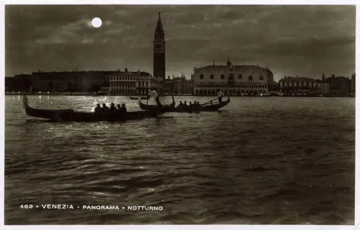Framed Print : Venice, Italy - Nighttime Panorama Framed Print : Venice, Italy - Nighttime Panorama