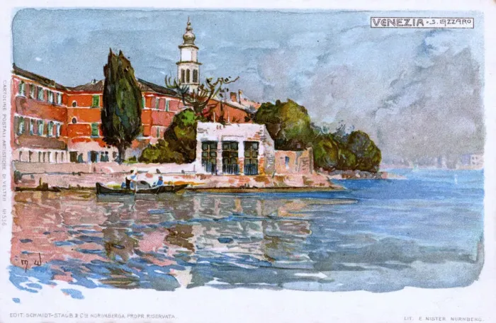 Framed Print : Venice, Italy - San Lazarro degli Armeni Framed Print : Venice, Italy - San Lazarro degli Armeni