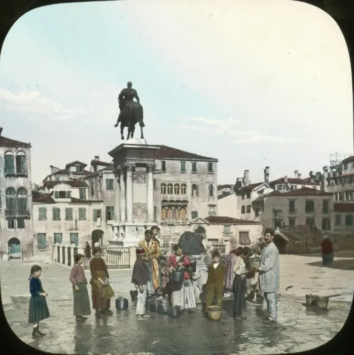 Framed Print : Venice, Italy - Street Vendors Framed Print : Venice, Italy - Street Vendors