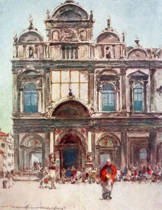 Framed Print : Venice / St Marks School Framed Print : Venice / St Marks School