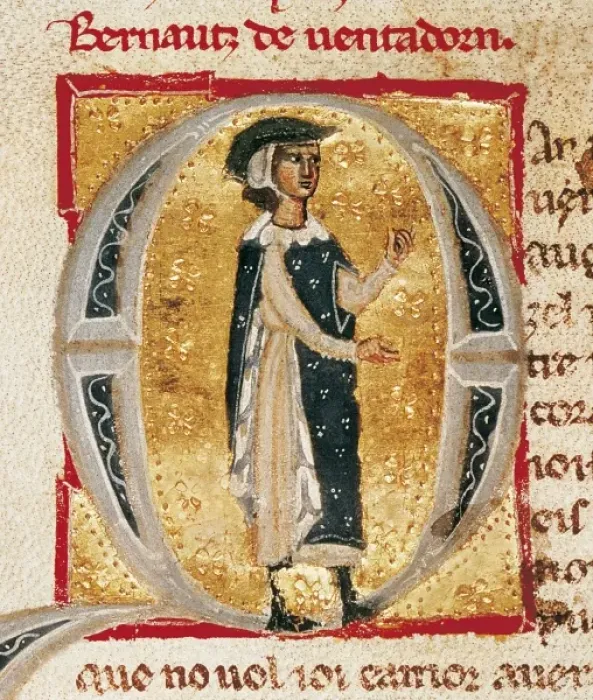 Framed Print : VENTADORN, Bernat de (12th-13th century). Proven硬 Framed Print : VENTADORN, Bernat de (12th-13th century). Proven硬