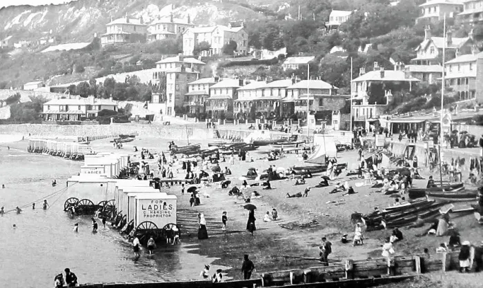 Framed Print : Ventnor beach, Isle of Wight Framed Print : Ventnor beach, Isle of Wight