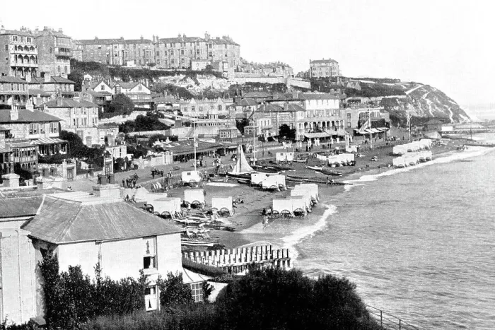 Framed Print : Ventnor Isle of Wight early 1900s Framed Print : Ventnor Isle of Wight early 1900s