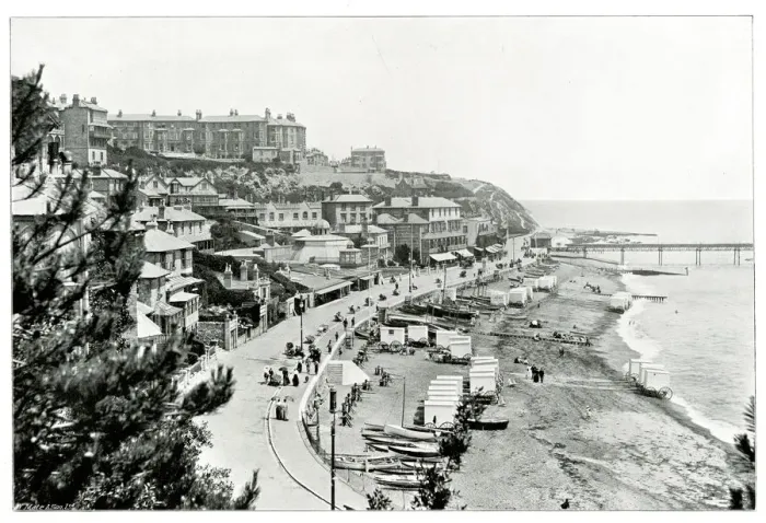 Framed Print : Ventnor, Isle of Wight from the West Framed Print : Ventnor, Isle of Wight from the West