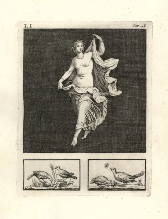 Framed Print : Venus gracefully dancing at a banquet of the gods Framed Print : Venus gracefully dancing at a banquet of the gods