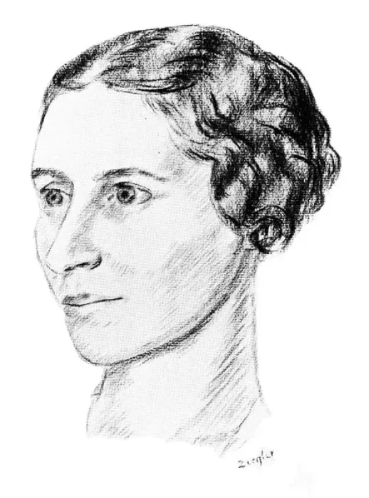 Framed Print : Vera Brittain / Ziegler Framed Print : Vera Brittain / Ziegler