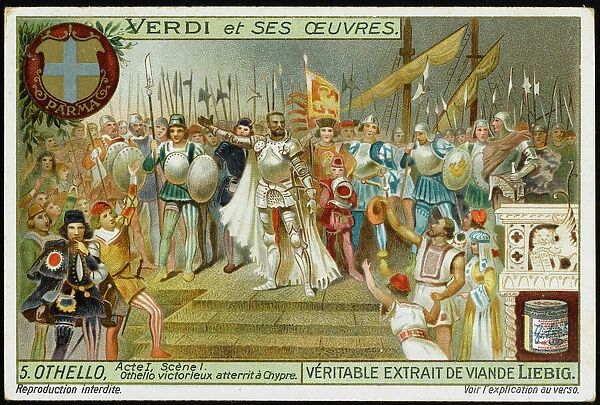 Verdi  /  Otello  /  Liebig Card