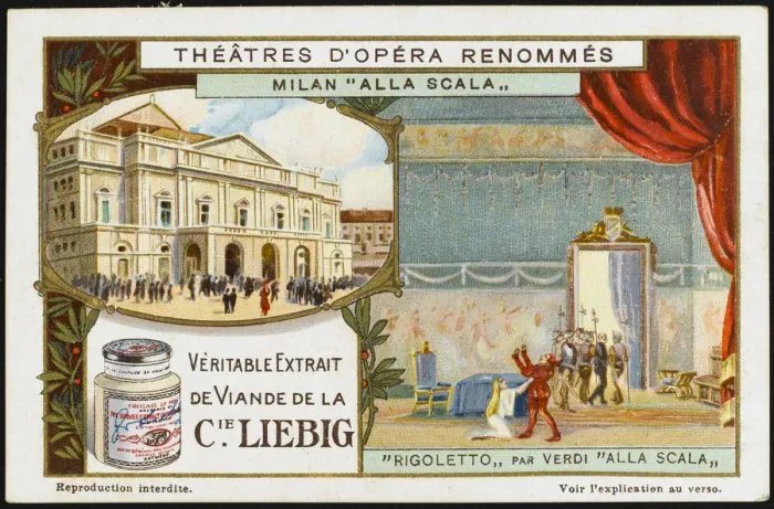 Framed Print : Verdi - Rigoletto - Liebig2 Framed Print : Verdi - Rigoletto - Liebig2