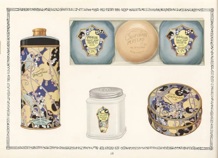 Framed Print : Vernafleur brand cosmetics from CPC, 1927 Framed Print : Vernafleur brand cosmetics from CPC, 1927