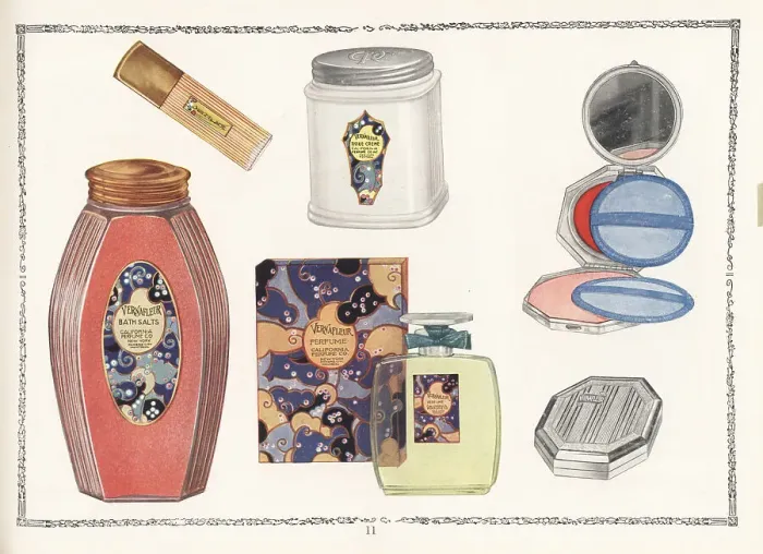 Framed Print : Vernafleur brand cosmetics from CPC, 1927 Framed Print : Vernafleur brand cosmetics from CPC, 1927