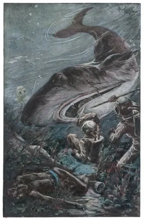 Framed Print : Verne / Under the Sea Framed Print : Verne / Under the Sea