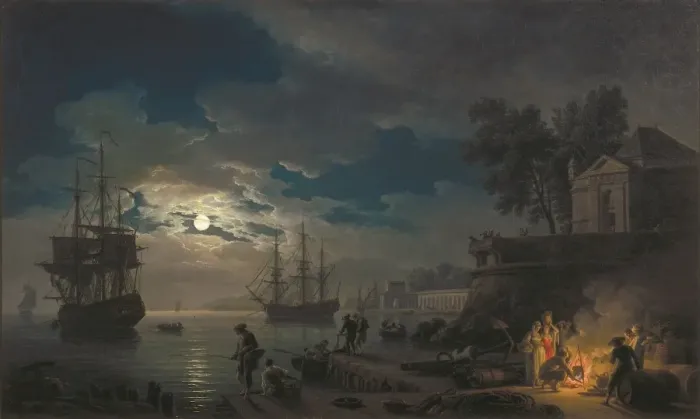 Framed Print : VERNET, Joseph (1714-1789) Framed Print : VERNET, Joseph (1714-1789)