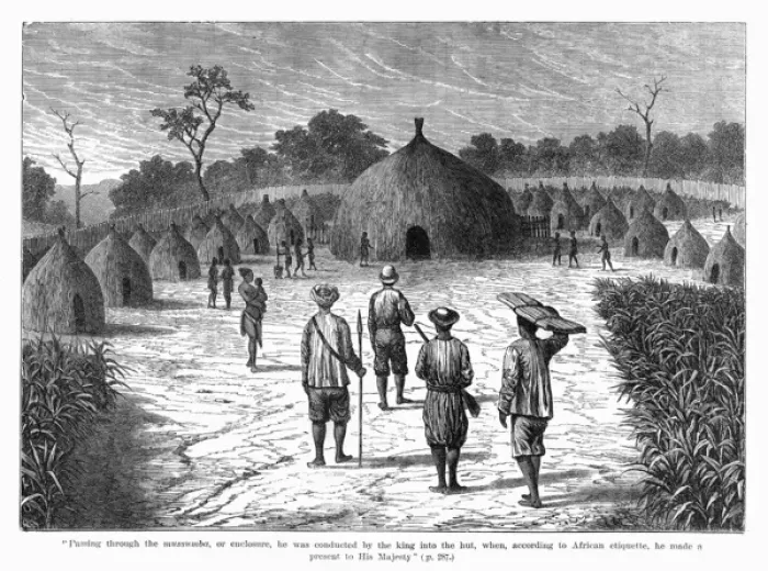 Framed Print : Verney Lovett Cameron, traveller in Africa