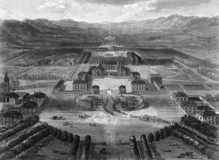 Framed Print : Versailles in 1664 Framed Print : Versailles in 1664