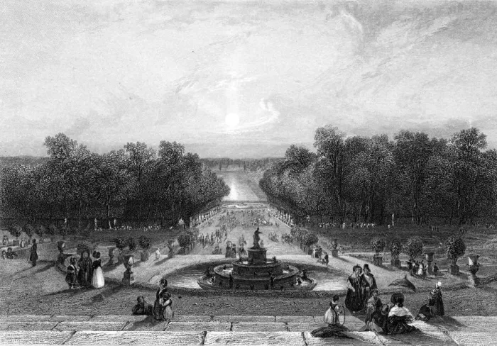 Framed Print : VERSAILLES / BASIN LATONE Framed Print : VERSAILLES / BASIN LATONE