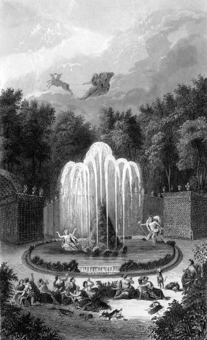 Framed Print : VERSAILLES FONTAINE Framed Print : VERSAILLES FONTAINE