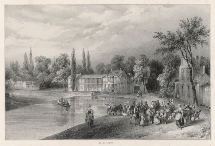 Framed Print : Versailles / Hameau Framed Print : Versailles / Hameau