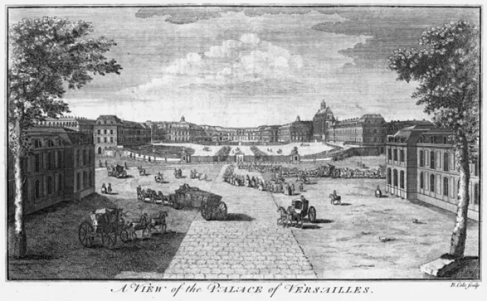 Framed Print : Versailles Palace C1740 Framed Print : Versailles Palace C1740