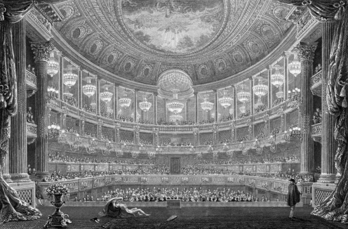 Framed Print : Versailles Theatre Framed Print : Versailles Theatre
