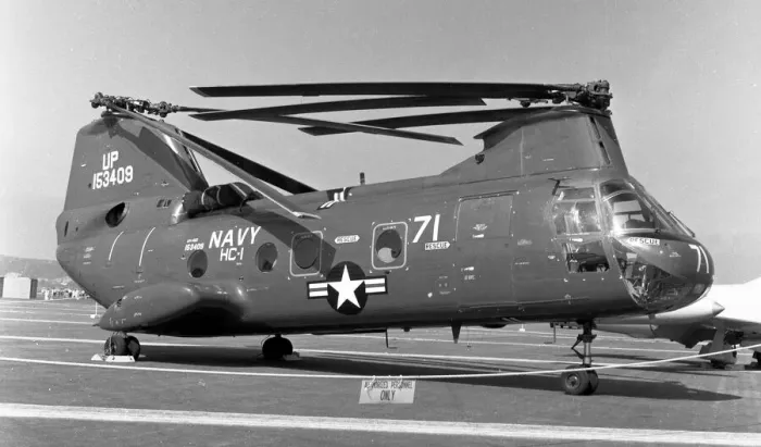 Framed Print : Vertol UH-46D 153409 Framed Print : Vertol UH-46D 153409