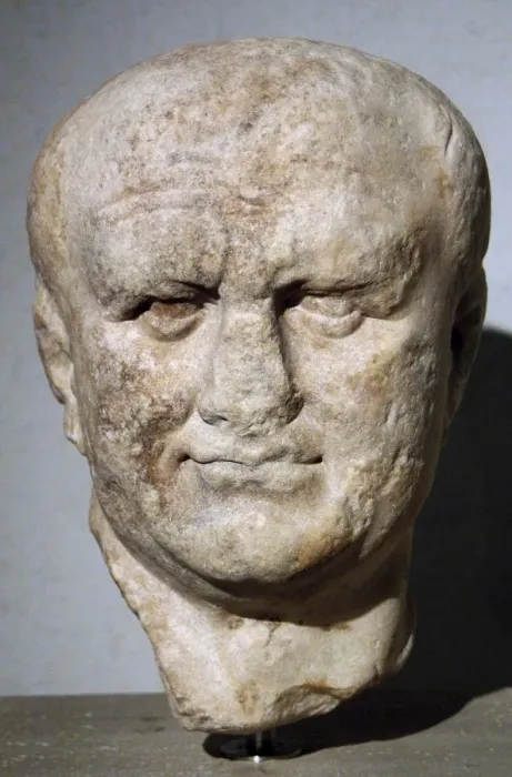 Framed Print : Vespasian (Titus Flavius Vespasianus) (9-79). Roman Emperor Framed Print : Vespasian (Titus Flavius Vespasianus) (9-79). Roman Emperor