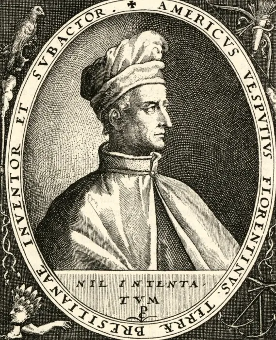 Framed Print : Vespucci (Anon) Framed Print : Vespucci (Anon)