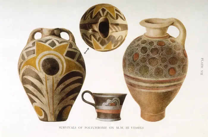 Framed Print : Vessels from Knossos Framed Print : Vessels from Knossos