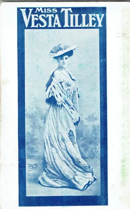 Framed Print : Vesta Tilley (1864 - 1952)