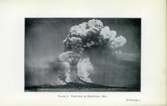 Framed Print : Vesuvius in Eruption, 1872 Framed Print : Vesuvius in Eruption, 1872