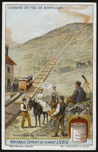 Up Vesuvius by Rail