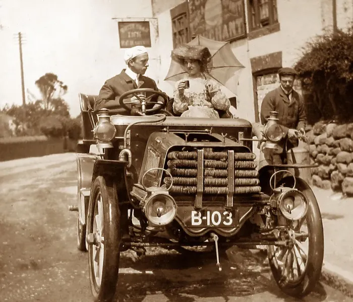 Framed Print : Veteran Car early 1900s Framed Print : Veteran Car early 1900s