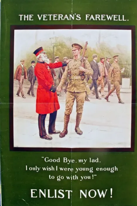 Framed Print : THE VETERANs FAREWELL GOOD BYE, MY LAD Framed Print : THE VETERANs FAREWELL GOOD BYE, MY LAD