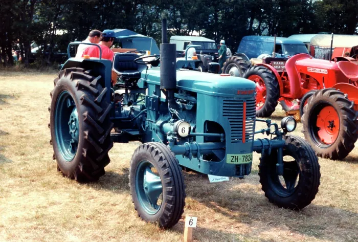 Framed Print : Vevey 580D tractor Framed Print : Vevey 580D tractor