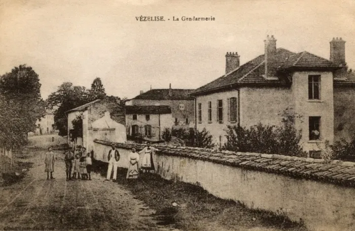 Framed Print : Vezelise, France - La Gendarmerie (Police Station) Framed Print : Vezelise, France - La Gendarmerie (Police Station)
