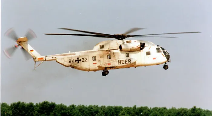 Framed Print : VFW-Sikorsky CH-53G 84+22 Framed Print : VFW-Sikorsky CH-53G 84+22