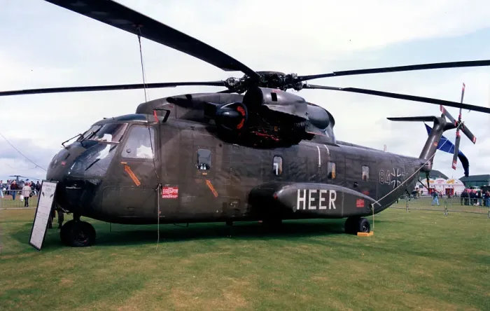 Framed Print : VFW-Sikorsky CH-53G 84+71 Framed Print : VFW-Sikorsky CH-53G 84+71